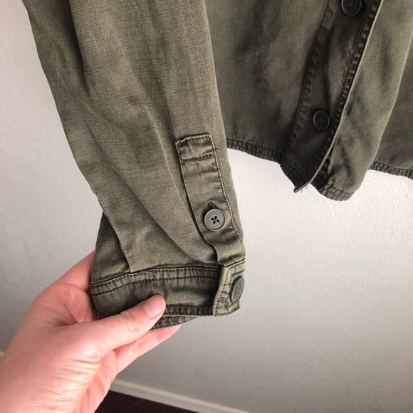 LUCKY Brand green utility jacket XL - Picture 5 of 9